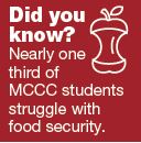 Nearly a third of MCCC students are food insecure